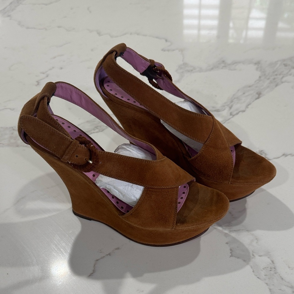 Yves Saint Laurent Rive Gauche Wedge